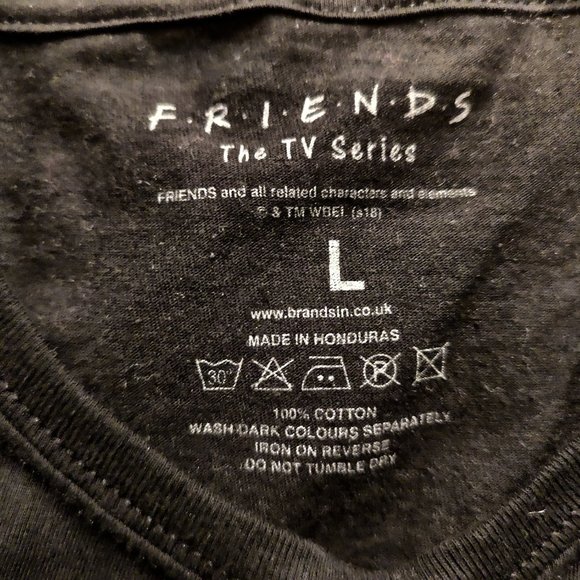 Friends Pivot T-Shirt Black - Picture 3 of 4